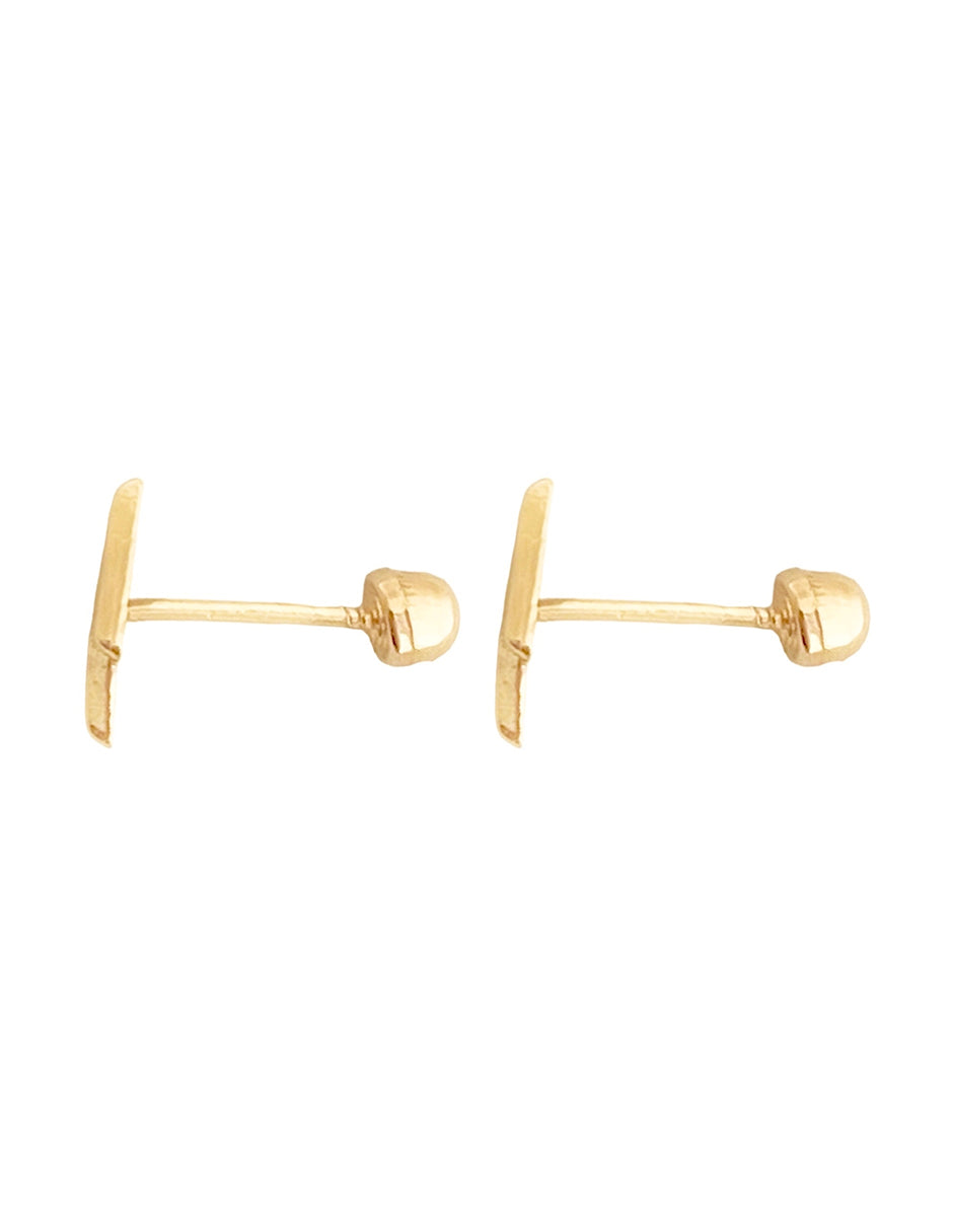 Broquel Rayo - en Oro de 10k