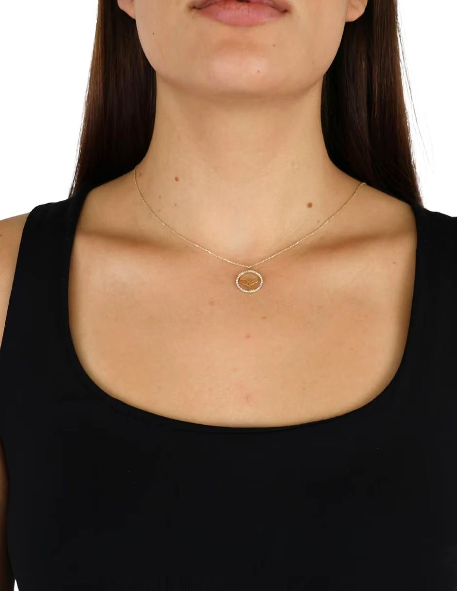 Collar Cola de Sirena de oro 10 K