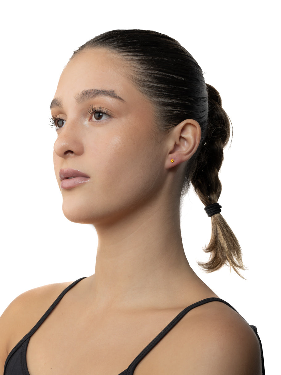 Broquel de la Suerte para Recién Nacida en Oro de 10k  - NOVIEMBRE