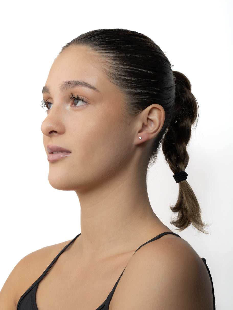 Broquel de la Suerte para Recién Nacida en Oro de 10k - MARZO