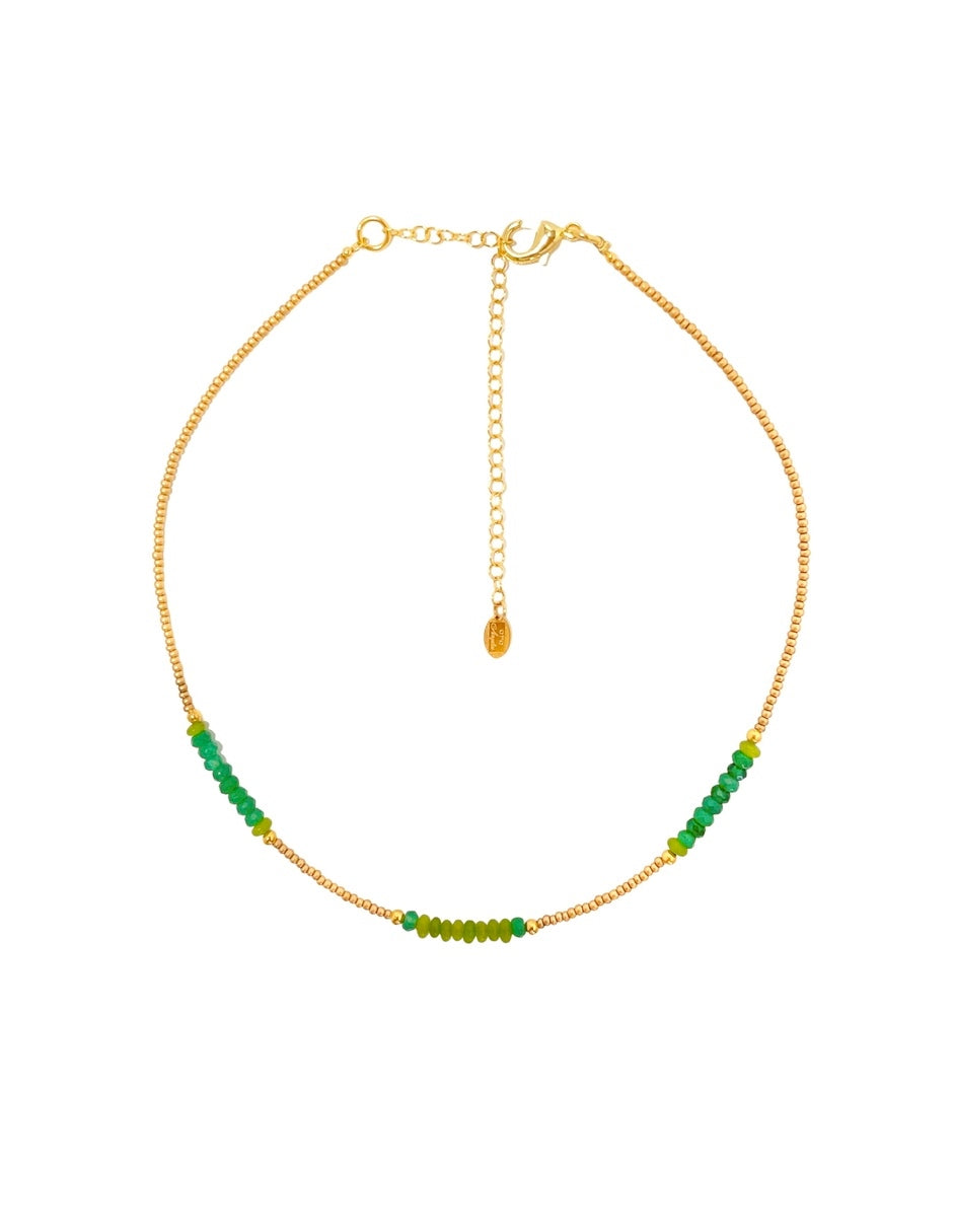 Collar Nora en Chapa de Oro 14k