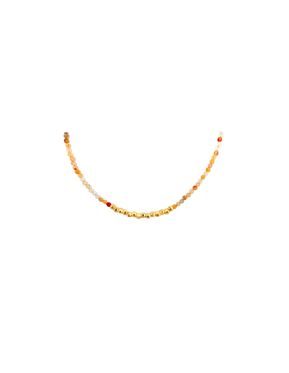 Collar Salma en Chapa de Oro 14k