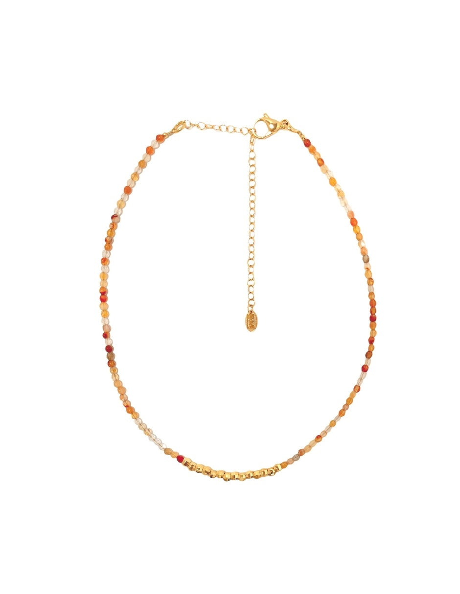 Collar Salma en Chapa de Oro 14k