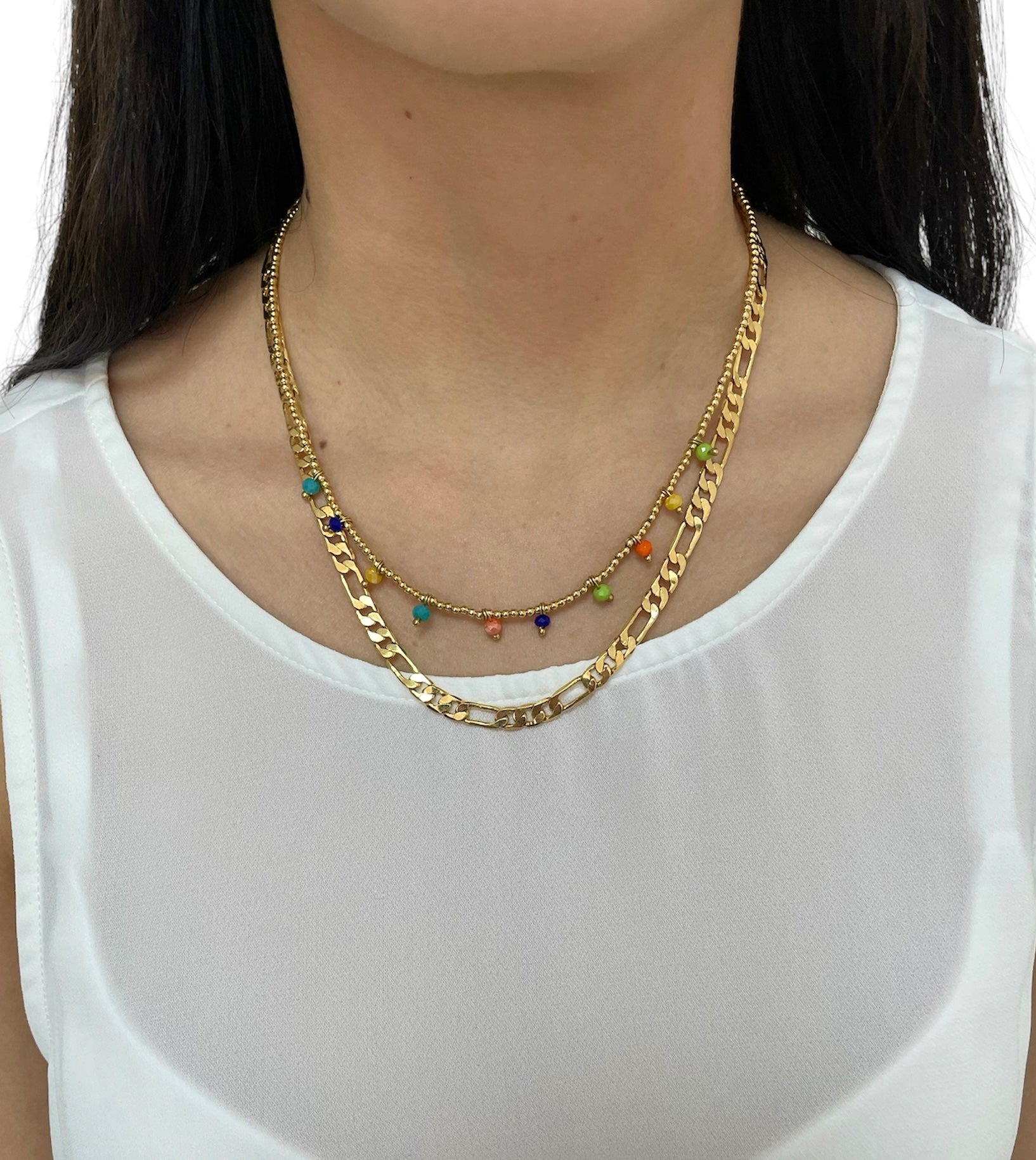 Collar Leila - Chapa de Oro